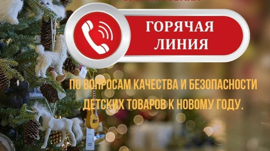 «Горячая линия» по вопросам качества и выбора новогодних подарков «Горячая линия» по вопросам качества и выбора новогодних подарков.